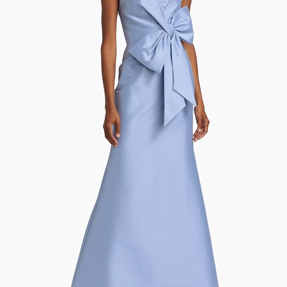 Badgley Mischka Strapless Bow Gown Size 6 from saks fifth ave - Picture 2 of 11